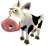piggy payout cow