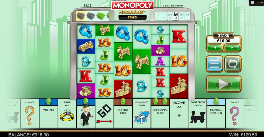 monoploy megaways screenshot