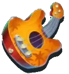 reggae rhythm slot guitar symbol