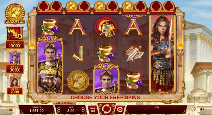 augustus slot screenshot