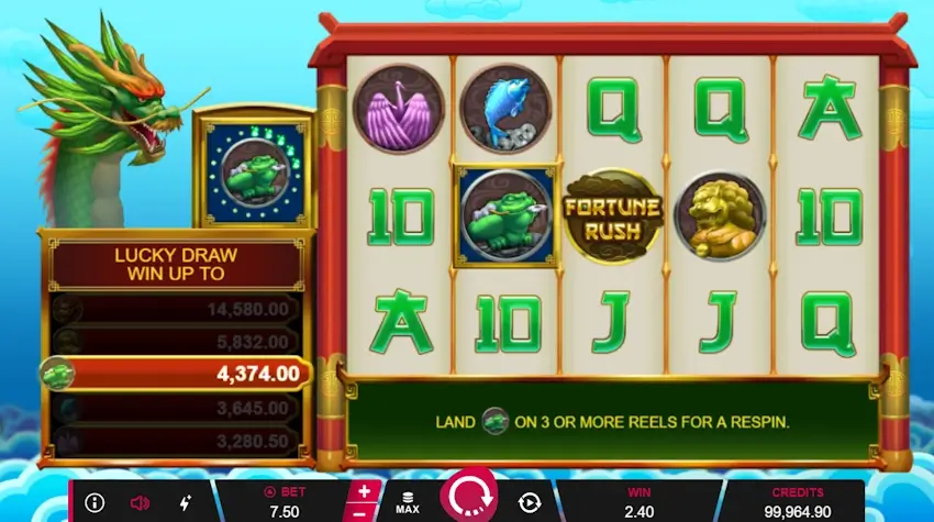 fortune rush screen shot