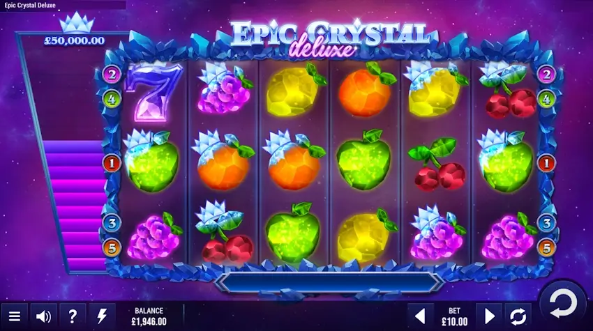 epic crystal deluxe slot